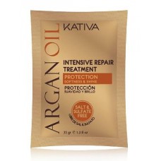 Интенсивный восстанавливающий увлажняющий уход для волос с маслом Арганы 35 гр, ARGANA, Kativa